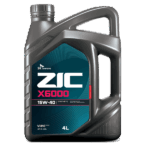 SK ZIC Platinum X6000 15W-40 CI-4 / SL